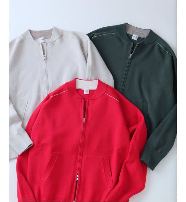 EDIFICE「スウェットライク トラックジャケット」|ニット・セーター|