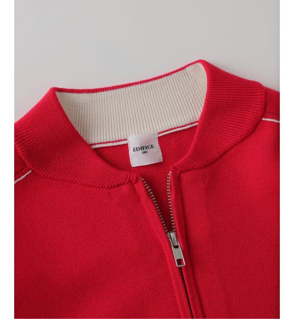 EDIFICE「スウェットライク トラックジャケット」|ニット・セーター|