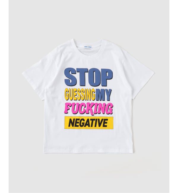 PULP「WOKE EDGE / ウォークエッジ STOP TEE」|Tシャツ・カットソー|ホワイト