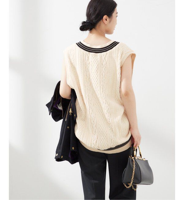 journal standard L'essage「《追加》《別注》【ILL ONE EIGHTY/イル ワンエイティ】TIDEN VEST：ベスト」|ベスト・ジレ|