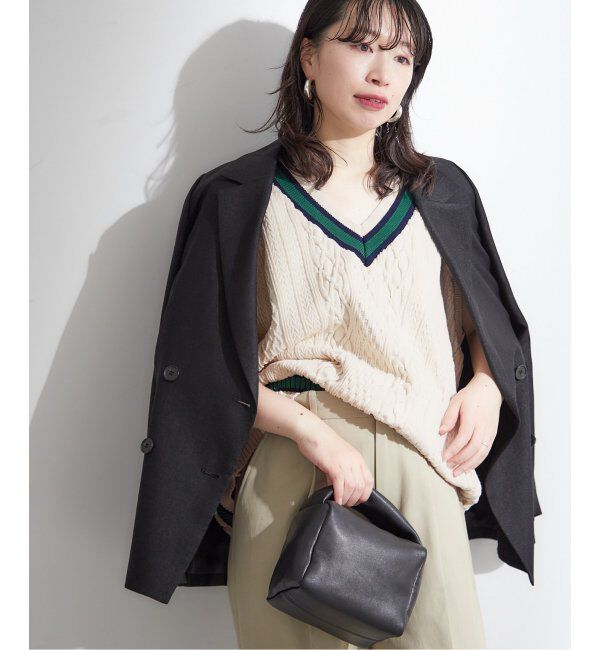 journal standard L'essage「《追加》《別注》【ILL ONE EIGHTY/イル ワンエイティ】TIDEN VEST：ベスト」|ベスト・ジレ|