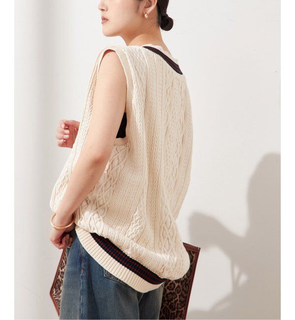 journal standard L'essage「《追加》《別注》【ILL ONE EIGHTY/イル ワンエイティ】TIDEN VEST：ベスト」|ベスト・ジレ|