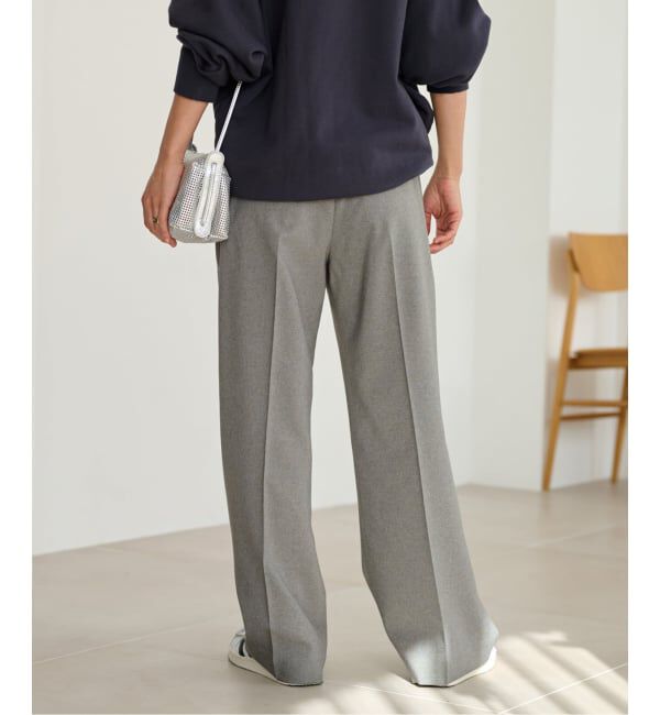 JOURNAL STANDARD relume「《追加7》マットウースフレアタックパンツ」|スラックス|