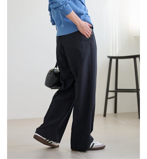 JOURNAL STANDARD relume「《追加7》マットウースフレアタックパンツ」|スラックス|