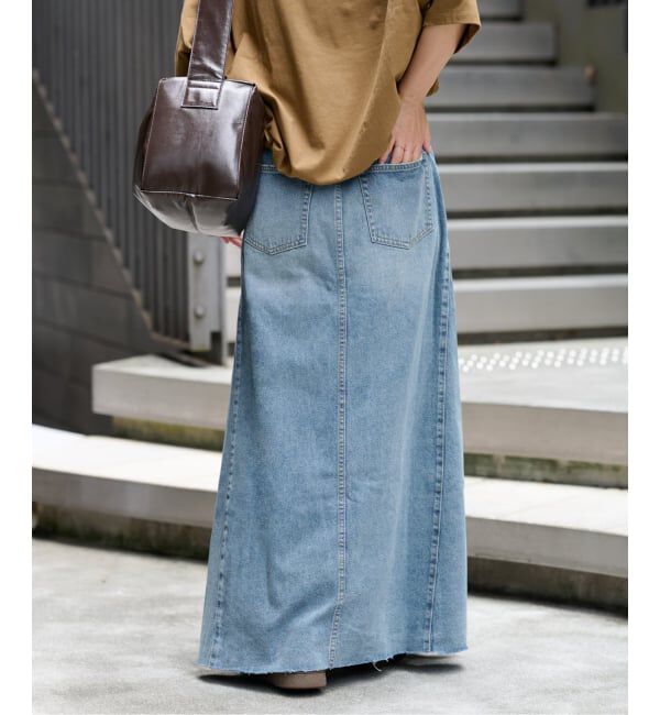 JOURNAL STANDARD relume「《追加3》9oz C/R ジョイントデニムスカート」|スカート|