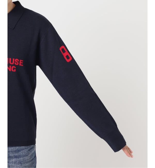 Oriens JOURNAL STANDARD「ジャカードユニフォームシャツニット」|ニット・セーター|