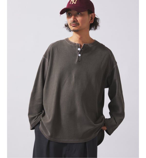 JOURNAL STANDARD relume「バックピケ ヘンリーネック 3/4 スリーブ」|Tシャツ・カットソー|