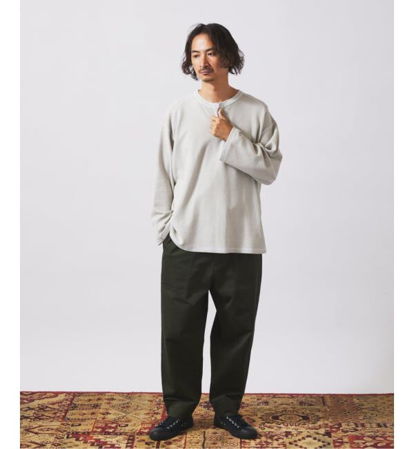 JOURNAL STANDARD relume「バックピケ ヘンリーネック 3/4 スリーブ」|Tシャツ・カットソー|