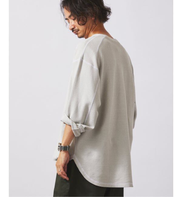 JOURNAL STANDARD relume「バックピケ ヘンリーネック 3/4 スリーブ」|Tシャツ・カットソー|