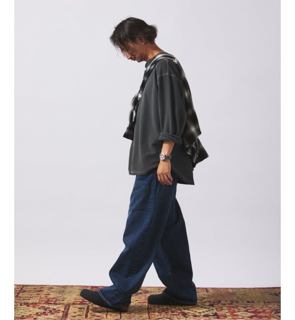 JOURNAL STANDARD relume「バックピケ ヘンリーネック 3/4 スリーブ」|Tシャツ・カットソー|