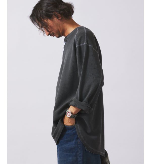 JOURNAL STANDARD relume「バックピケ ヘンリーネック 3/4 スリーブ」|Tシャツ・カットソー|