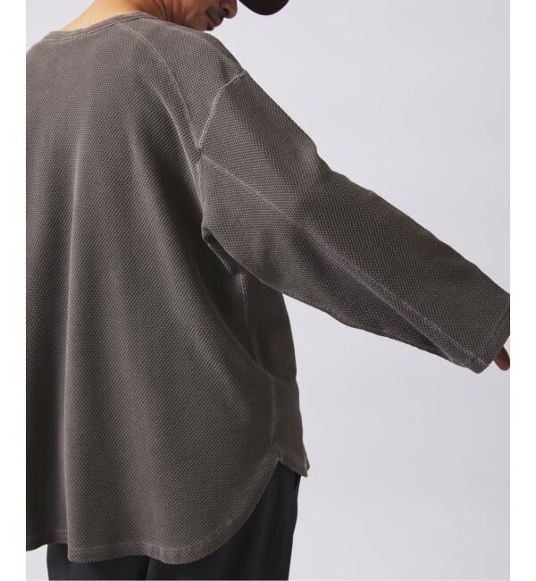 JOURNAL STANDARD relume「バックピケ ヘンリーネック 3/4 スリーブ」|Tシャツ・カットソー|ブラウン