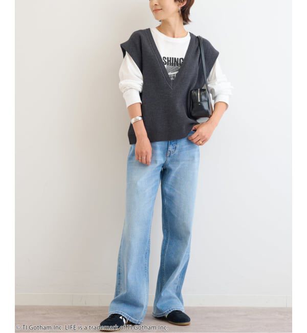 JOURNAL STANDARD relume「コットンカシミヤミックスVベスト」|ベスト・ジレ|