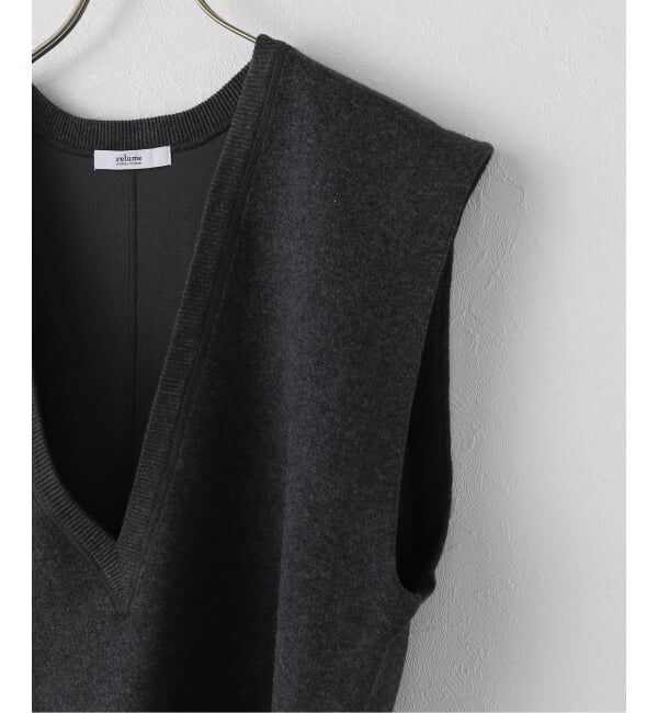 JOURNAL STANDARD relume「コットンカシミヤミックスVベスト」|ベスト・ジレ|