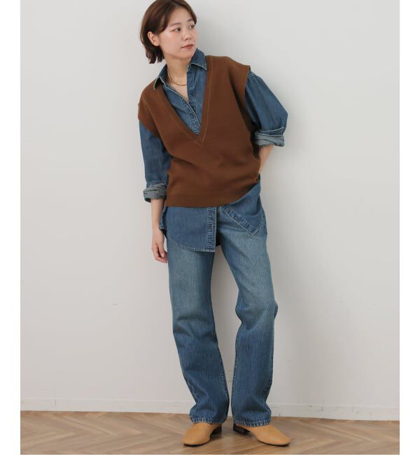 JOURNAL STANDARD relume「コットンカシミヤミックスVベスト」|ベスト・ジレ|