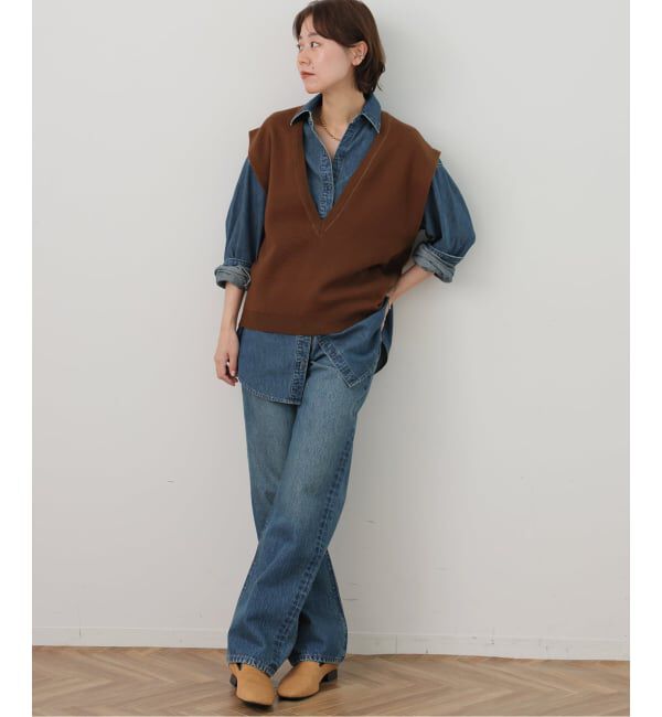 JOURNAL STANDARD relume「コットンカシミヤミックスVベスト」|ベスト・ジレ|