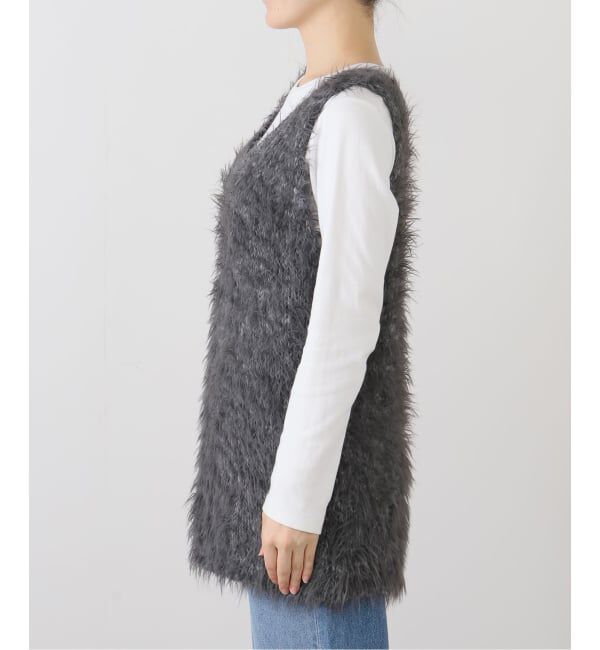 JOURNAL STANDARD relume「フェザーヤーンクルーネックベスト」|ベスト・ジレ|