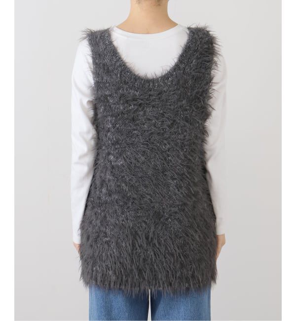 JOURNAL STANDARD relume「フェザーヤーンクルーネックベスト」|ベスト・ジレ|