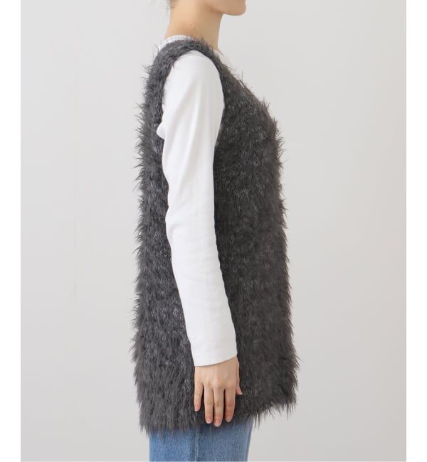 JOURNAL STANDARD relume「フェザーヤーンクルーネックベスト」|ベスト・ジレ|