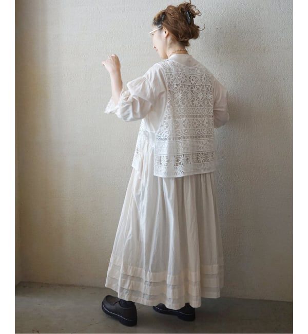 journal standard luxe「コットンレースベスト」|ベスト・ジレ|