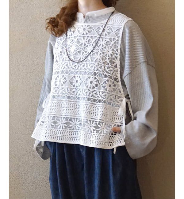 journal standard luxe「コットンレースベスト」|ベスト・ジレ|