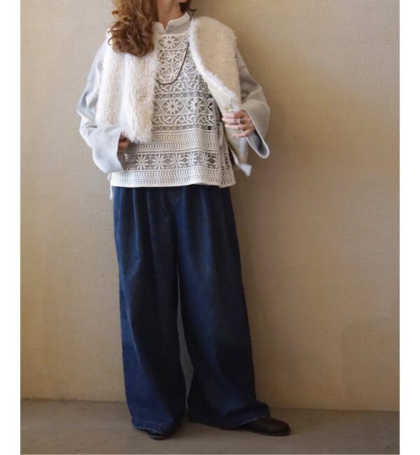 journal standard luxe「コットンレースベスト」|ベスト・ジレ|