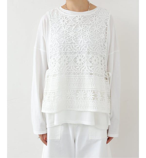 journal standard luxe「コットンレースベスト」|ベスト・ジレ|