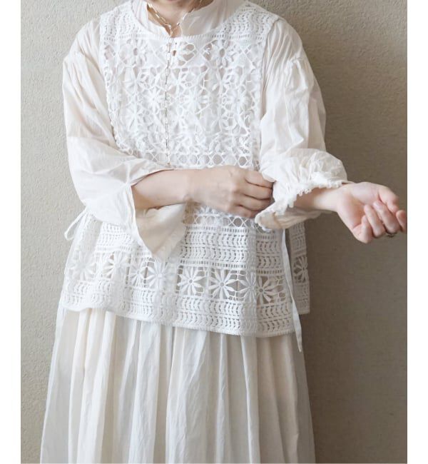 journal standard luxe「コットンレースベスト」|ベスト・ジレ|