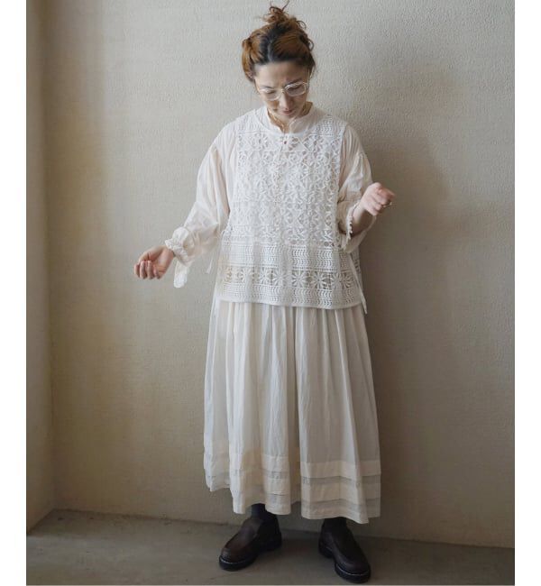 journal standard luxe「コットンレースベスト」|ベスト・ジレ|