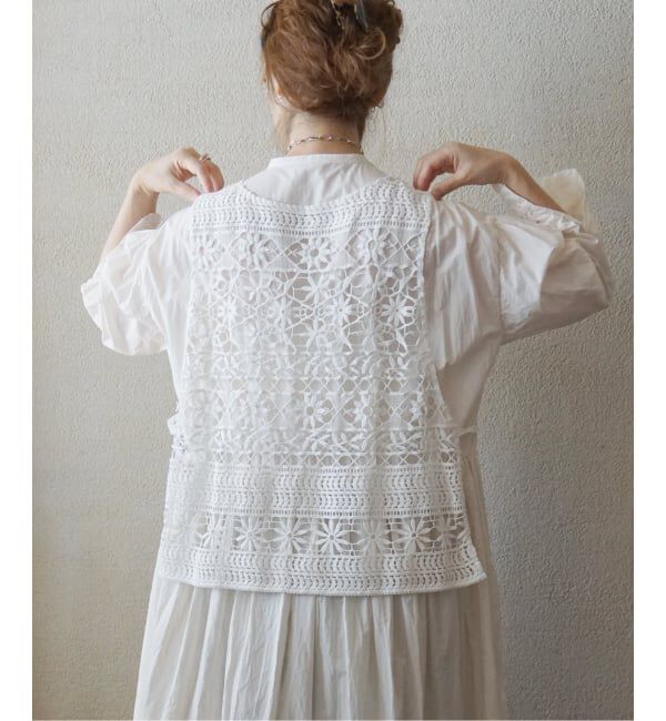 journal standard luxe「コットンレースベスト」|ベスト・ジレ|