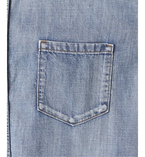 JOURNAL STANDARD「《追加4》ライトオンスデニムクロップドシャツ」|シャツ・ブラウス|