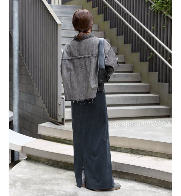 JOURNAL STANDARD「《追加4》ライトオンスデニムクロップドシャツ」|シャツ・ブラウス|