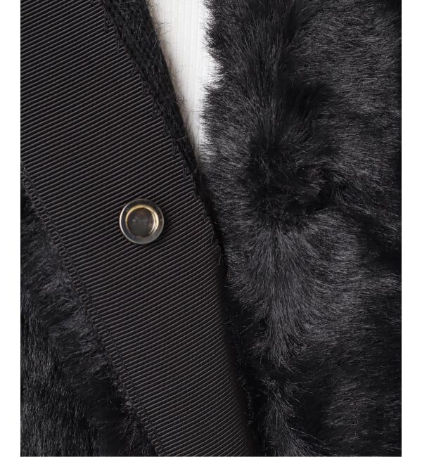 JOURNAL STANDARD「《WEB限定追加3》ダブルフェイスフェザークルーネックベスト」|ベスト・ジレ|