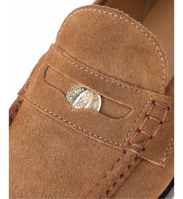 journal standard L'essage「別注【CAMINANDO】スエード ALMOND TOE PENNY L：ローファー」|ローファー|