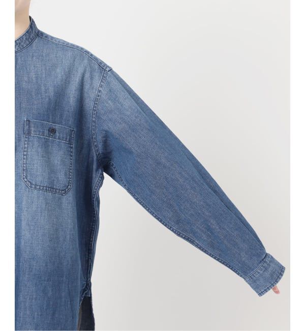 JOURNAL STANDARD relume「デニムバンドカラーシャツ」|シャツ・ブラウス|