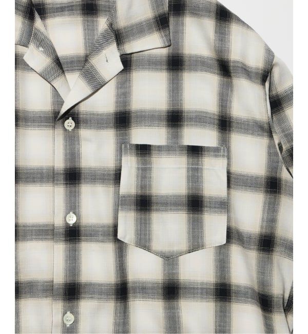 JOURNAL STANDARD relume「レーヨン アンカット フリンジ チェックシャツ」|シャツ・ブラウス|
