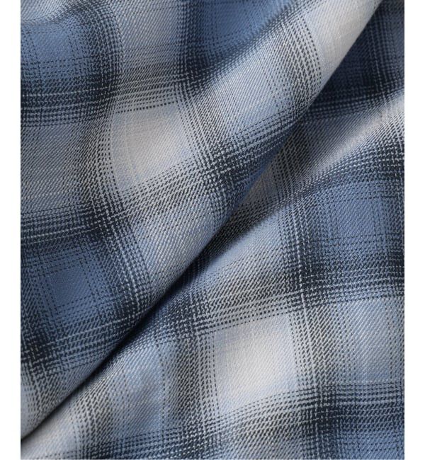 JOURNAL STANDARD relume「レーヨン アンカット フリンジ チェックシャツ」|シャツ・ブラウス|