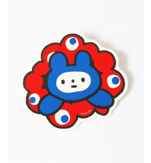 JOURNAL STANDARD「きっこうちゃん ・ミャクミャク ダイカットステッカー(ナリキリ)」|その他|その他カラー K