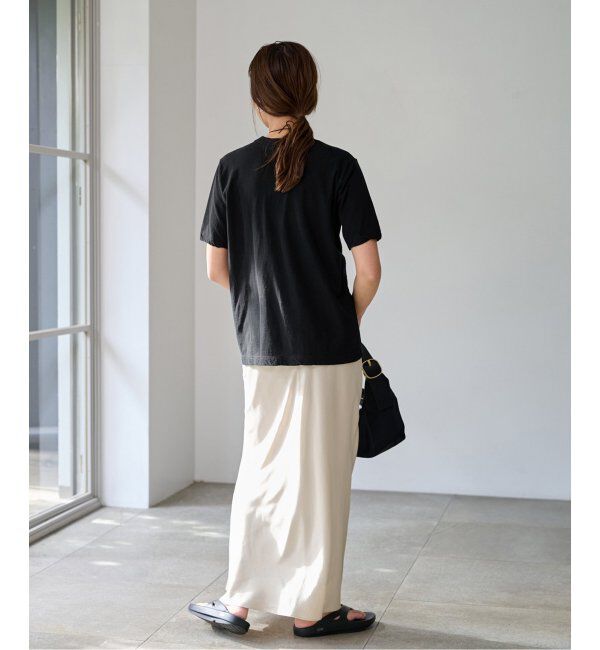 FRAMeWORK「キュプラツイルバイアススカート」|スカート|