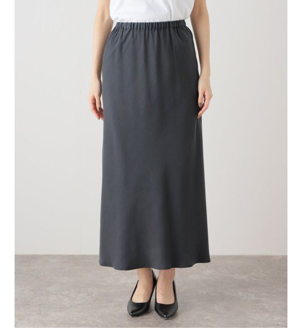 FRAMeWORK「キュプラツイルバイアススカート」|スカート|