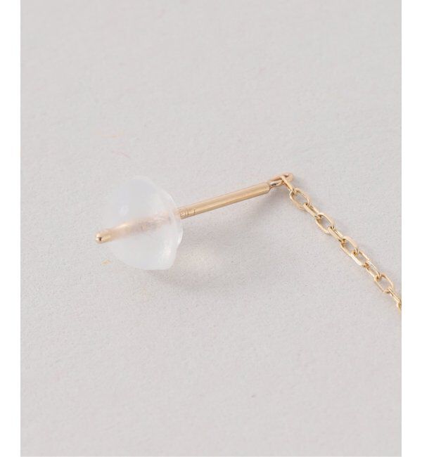 Lilas by Spick&Span「シードモチーフチェーンピアス K10（両耳）」|ピアス|