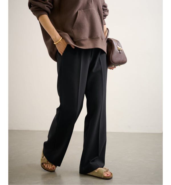 FRAMeWORK「≪追加≫セミフレアパンツ」|スラックス|