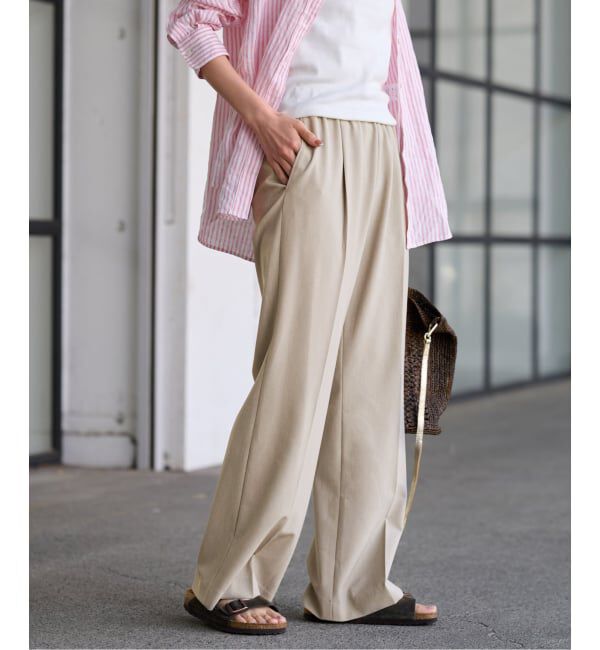 FRAMeWORK「≪洗濯機洗い可能≫ウォッシャブルイージースラックス」|スラックス|