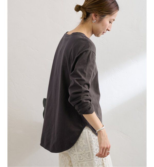 FRAMeWORK「≪追加≫コットン天竺ラウンドヘム4」|Tシャツ・カットソー|