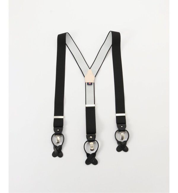 FRAMeWORK「ALBERT THURSTON  Wサスペンダー 35mm」|その他|ブラック