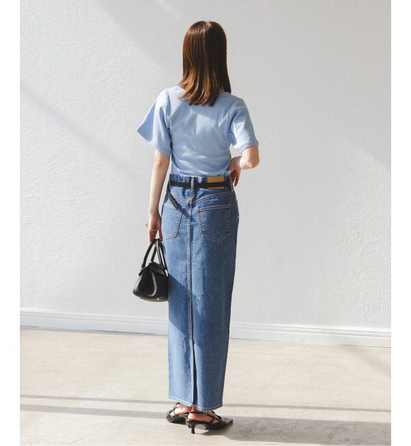 NOBLE「BY MALENE BIRGER/バイマレーネビルガー リブUネックTEE」|Tシャツ・カットソー|