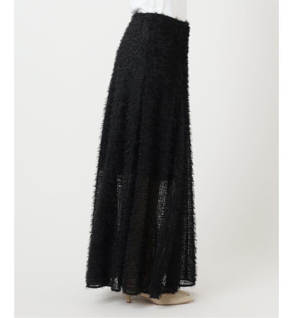 NOBLE「フェザーチュールフレアスカート」|スカート|