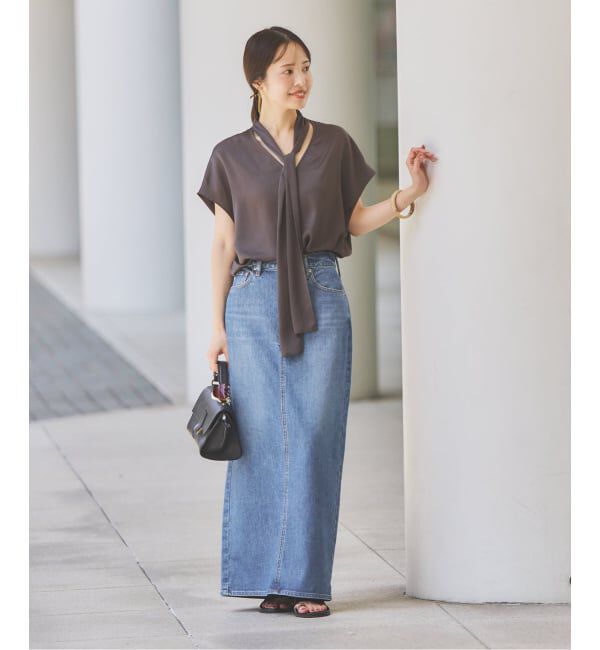 NOBLE「《NOBLE別注》 NEED by heritage/ニードバイヘリテージ RINA」|スカート|