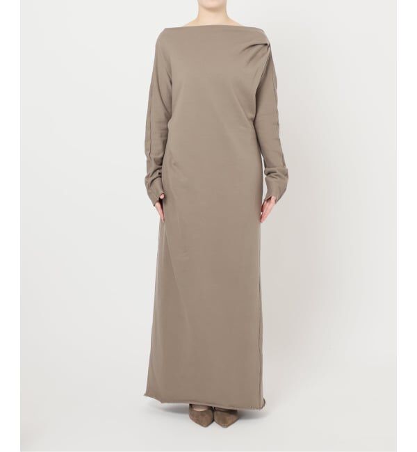 NOBLE「《NOBLE別注》GREYCHORD/グレーコード タックギャザーワンピース」|ワンピース|