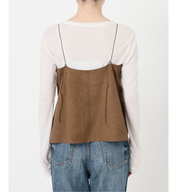 Spick and Span「フェイクスエードキャミソール」|キャミソール|
